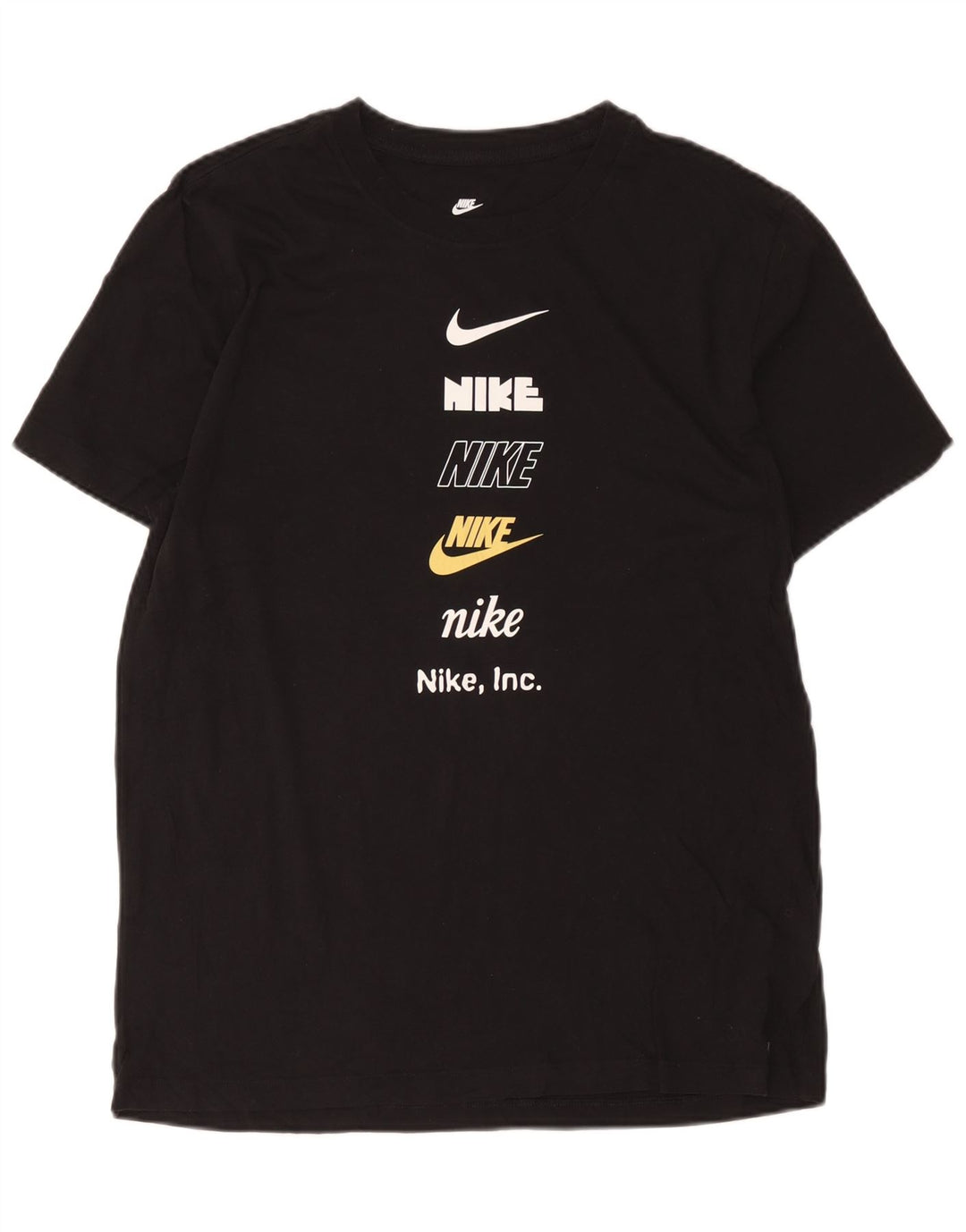 Tricou grafic Nike pentru bărbați Top mare din bumbac negru