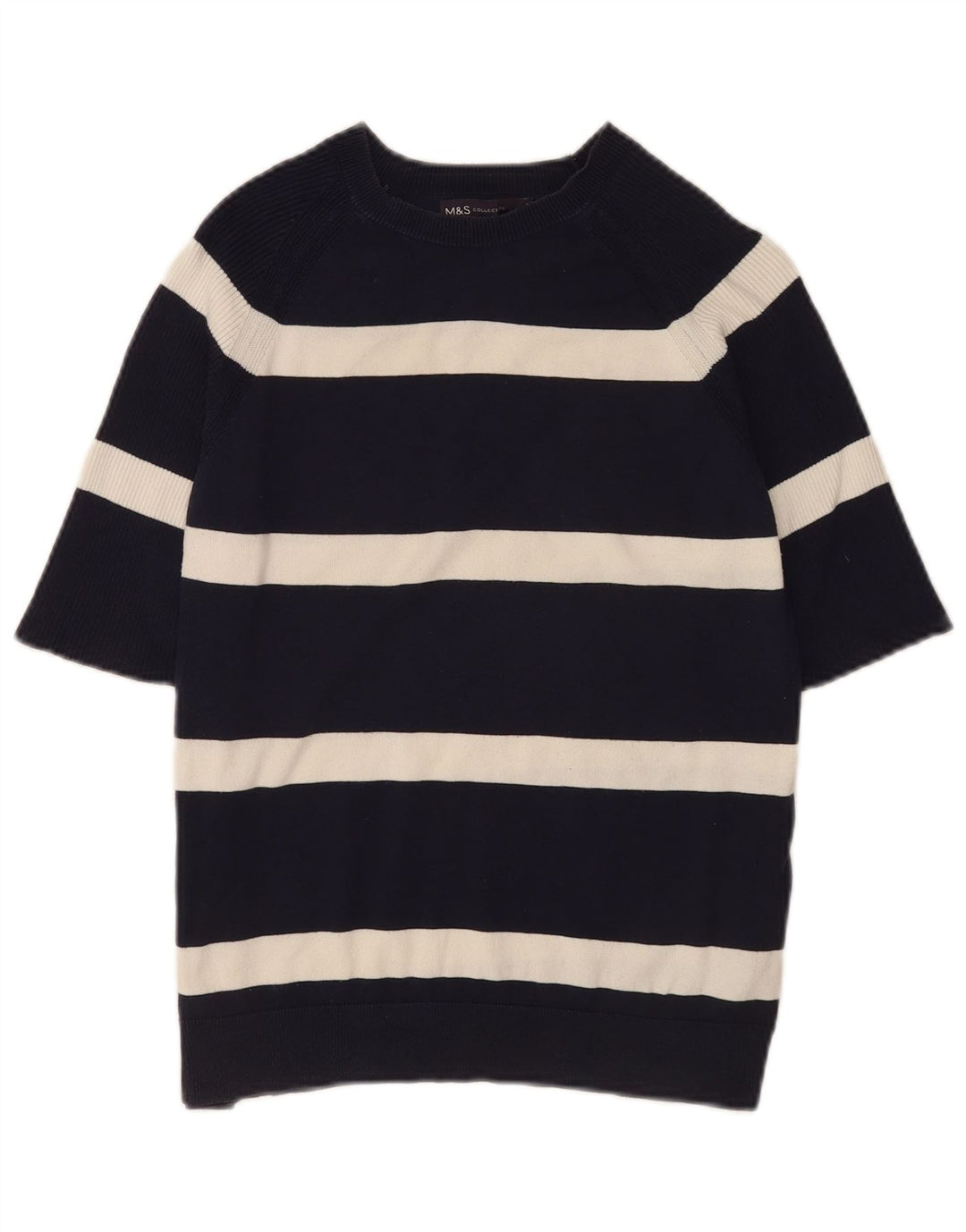 Pulover pentru femei Marks & Spencer, cu gât de barcă, UK 12 Medium Black Dunge