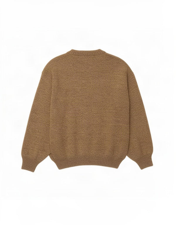 Tris Line Pulover cu decolteu cu grafică pentru bărbați IT 54 XL Brown Fair Isle
