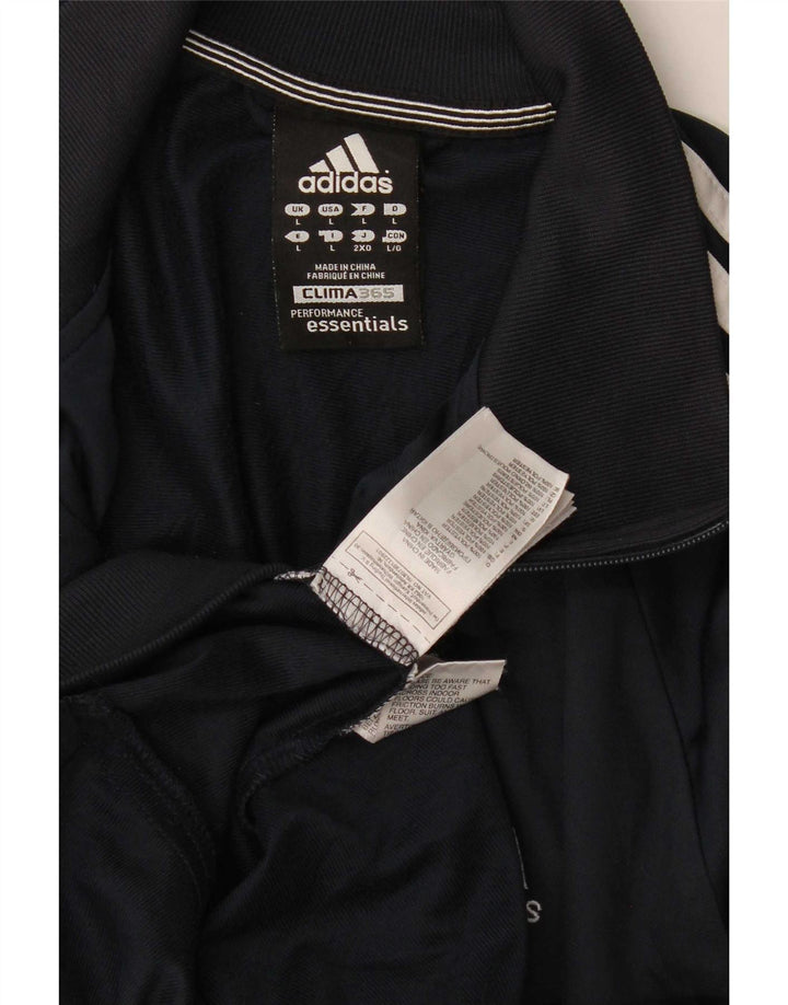 Adidas pentru bărbați Clima 365 Trening Top Jachetă mare poliester bleumarin