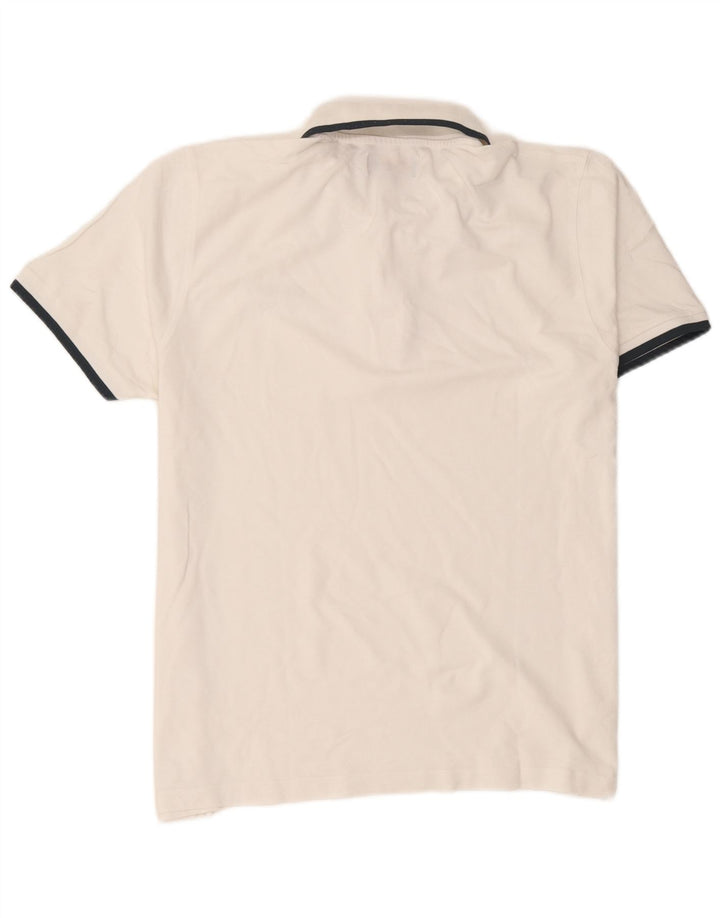 Tricou polo pentru bărbați Guru, bumbac alb 3XL