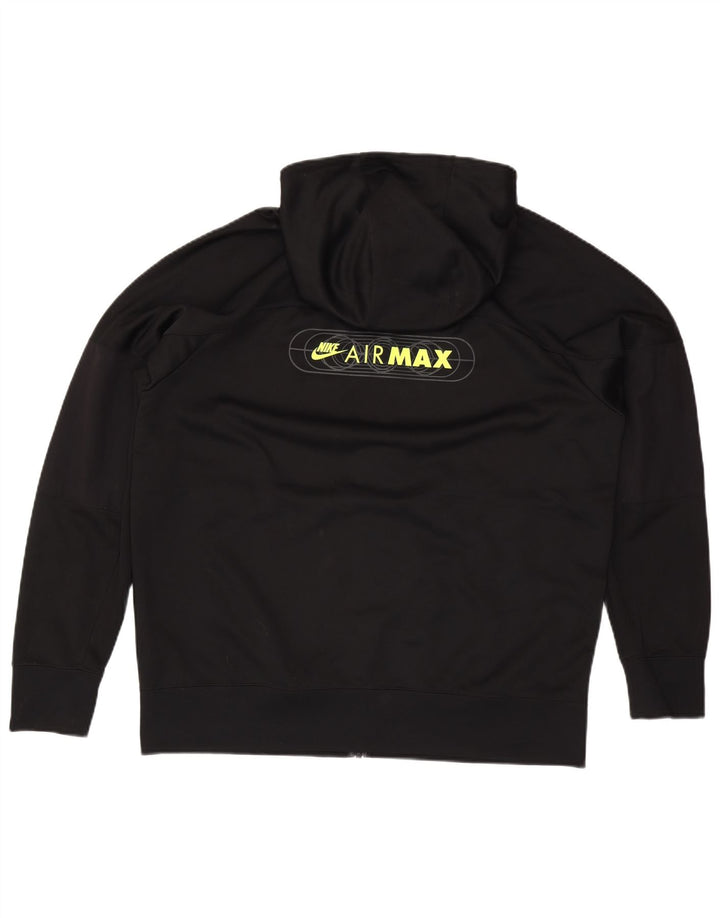 Pulover Nike Graphic Zip pentru bărbați, XL, poliester negru