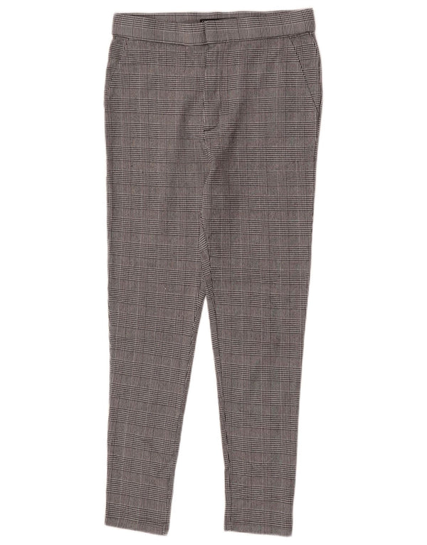 Pantaloni chino slim pentru femei Zara L30 L26, gri, viscoză