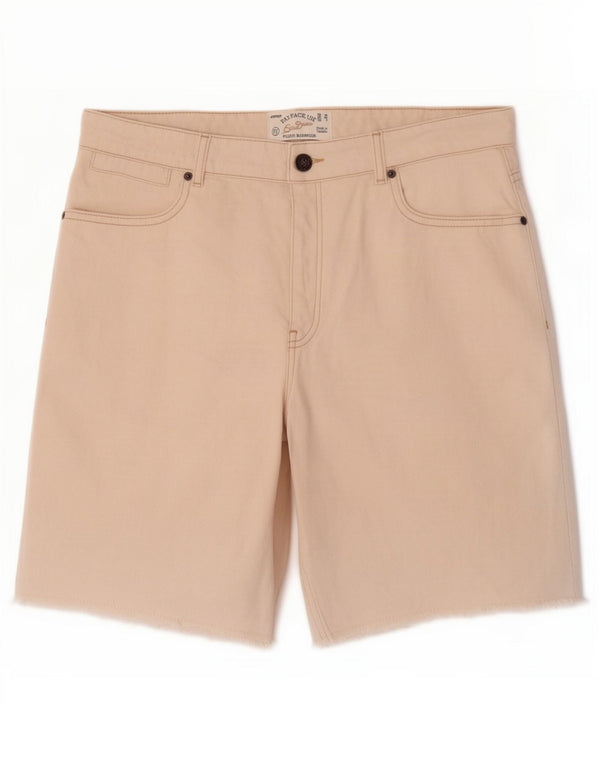 Fat Face Bermude pentru femei Fleet Denim Shorts UK 12 Medium W30 Off White