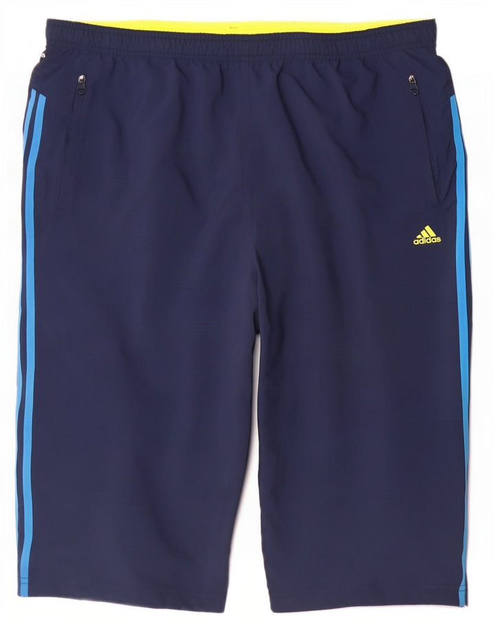 Pantaloni scurți sport pentru bărbați Adidas Climacool Bermuda XL bleumarin poliester