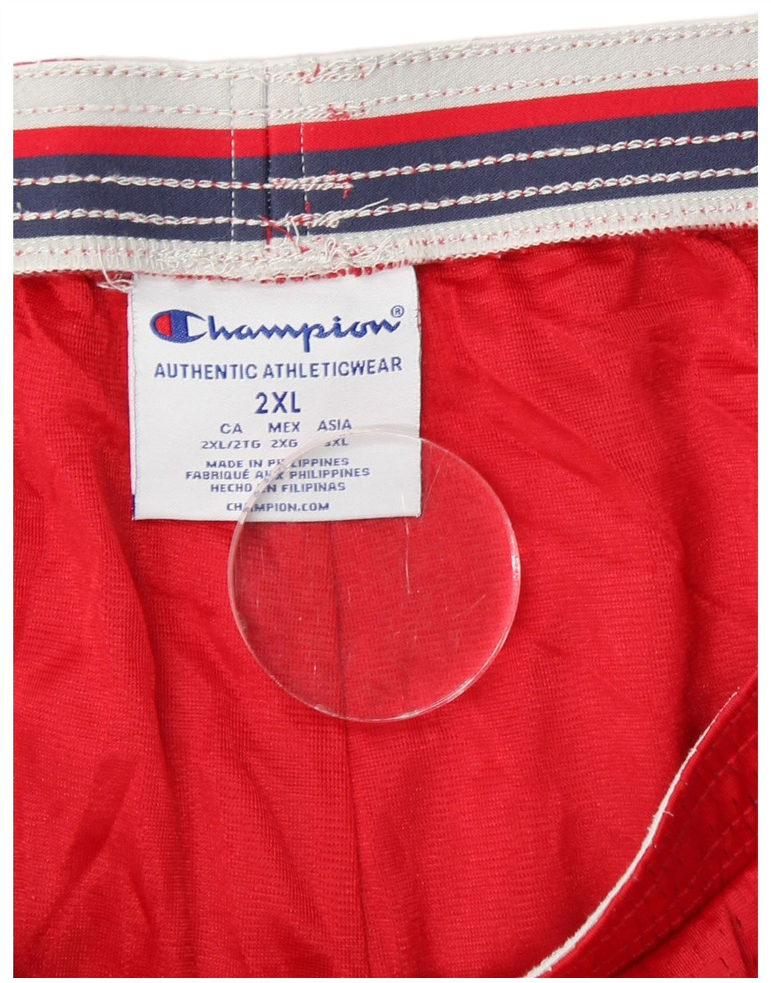 Pantaloni scurți sport pentru bărbați CHAMPION 2XL poliester roșu