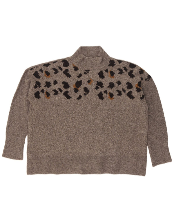 Pulover cu gât țestoasă pentru femei Marks & Spencer UK 18 XL gri