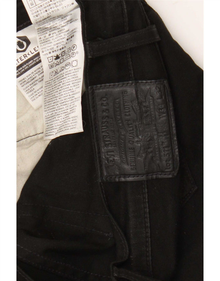 Blugi Levi's 511 Slim pentru bărbați W34 L32 bumbac negru