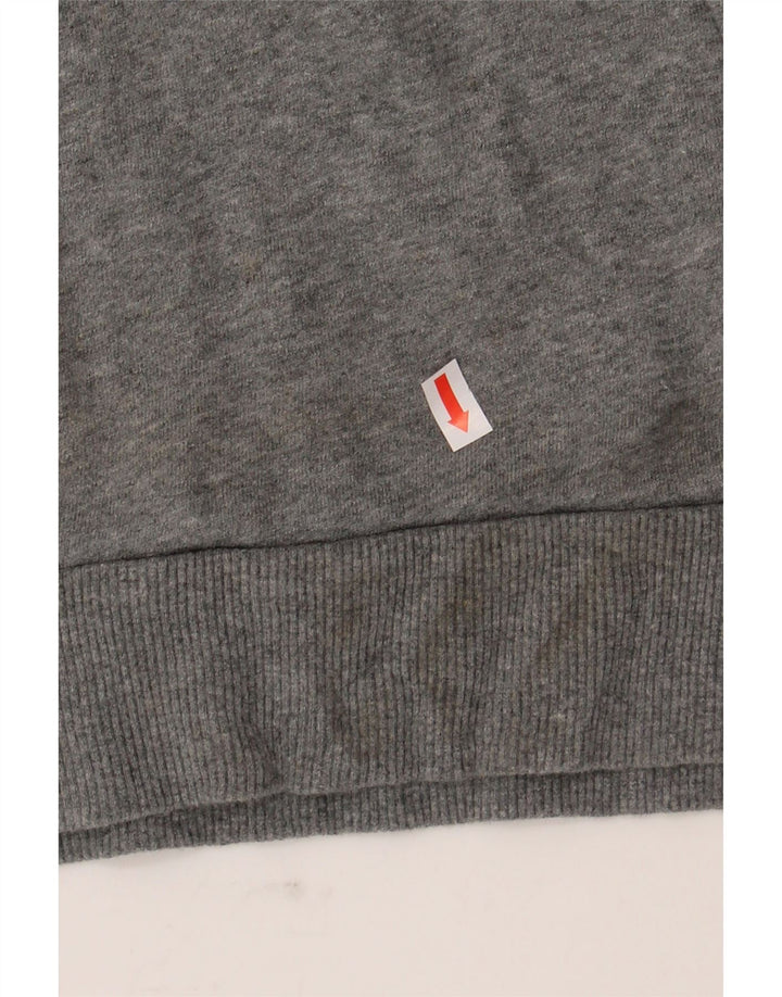UNDER ARMOUR Mens Hoodie Jumper Large Grey Cotton Vintage Under Armour and Second-Hand Under Armour from Messina Hembry 