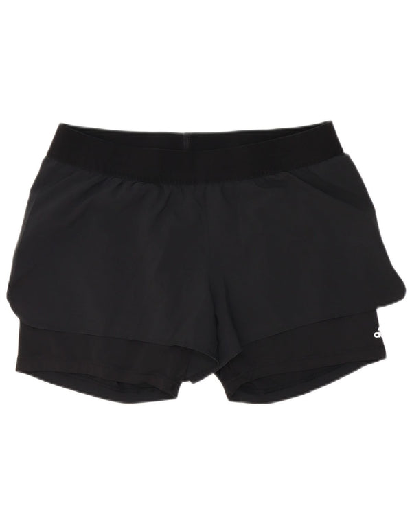 Pantaloni scurți sport Adidas pentru femei UK 14 Large Black