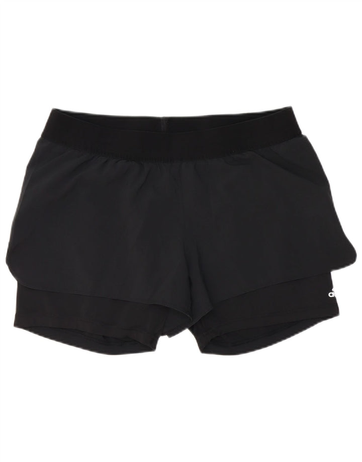 Pantaloni scurți sport Adidas pentru femei UK 14 Large Black
