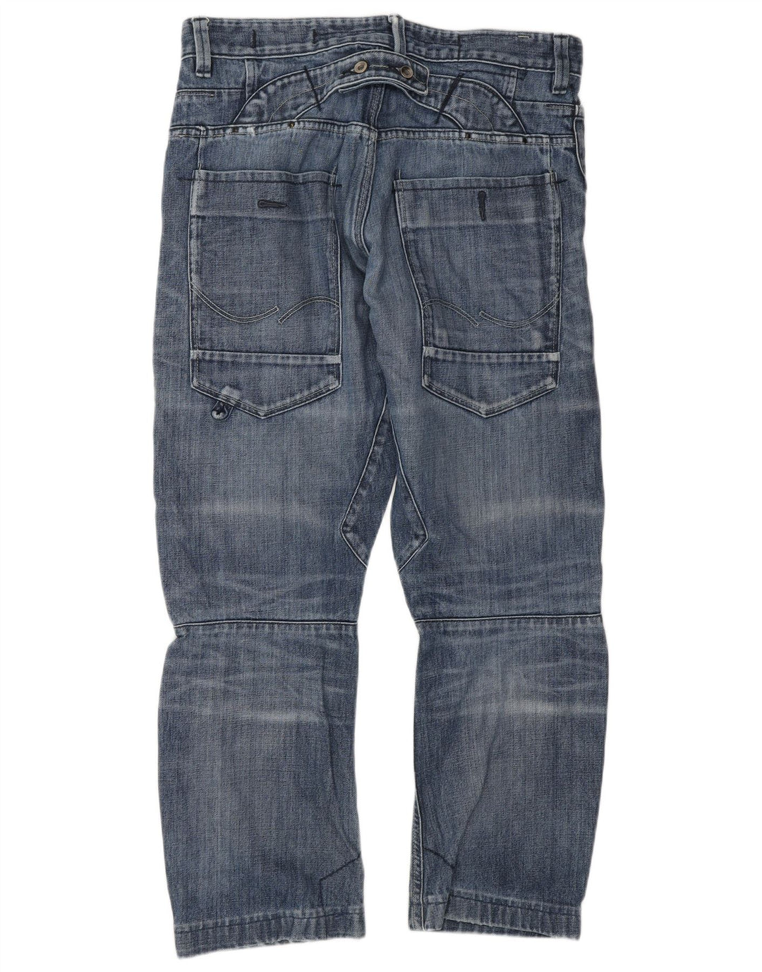 JACK & JONES Blugi drepti pentru bărbați W34 L29 Albastru