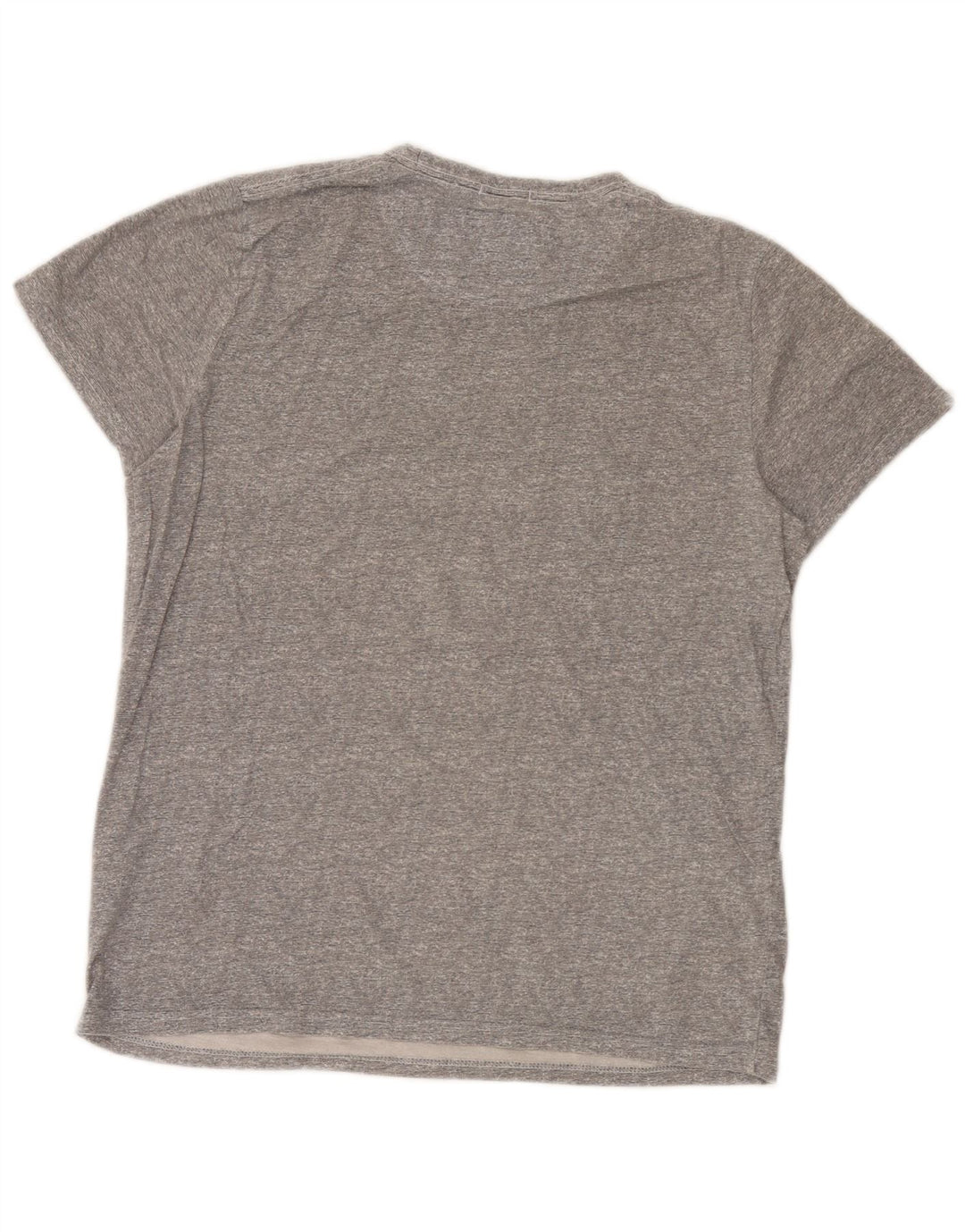Tricou grafic Hollister pentru bărbați Top din bumbac gri mediu