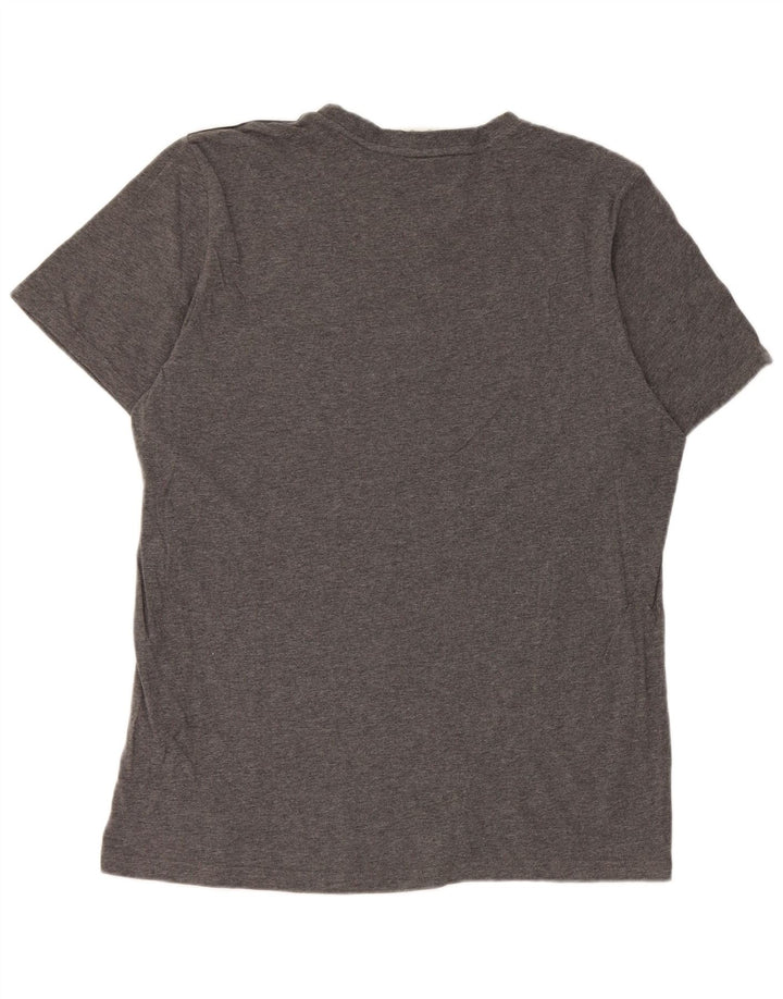 Tricou pentru bărbați Adidas Top mare bumbac gri