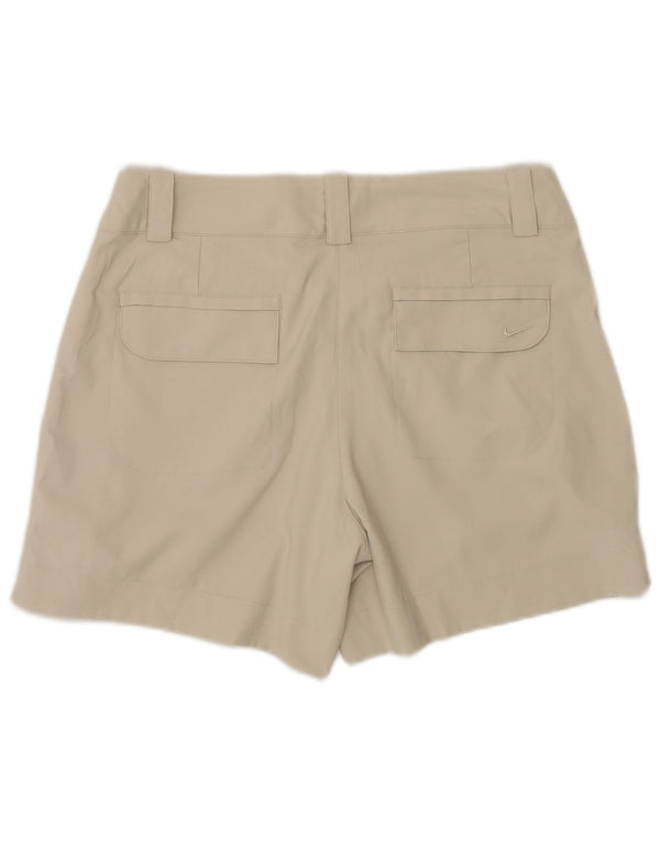 Pantaloni scurți chino Dri Fit Nike pentru bărbați UK 8 Small W30 poliester bej