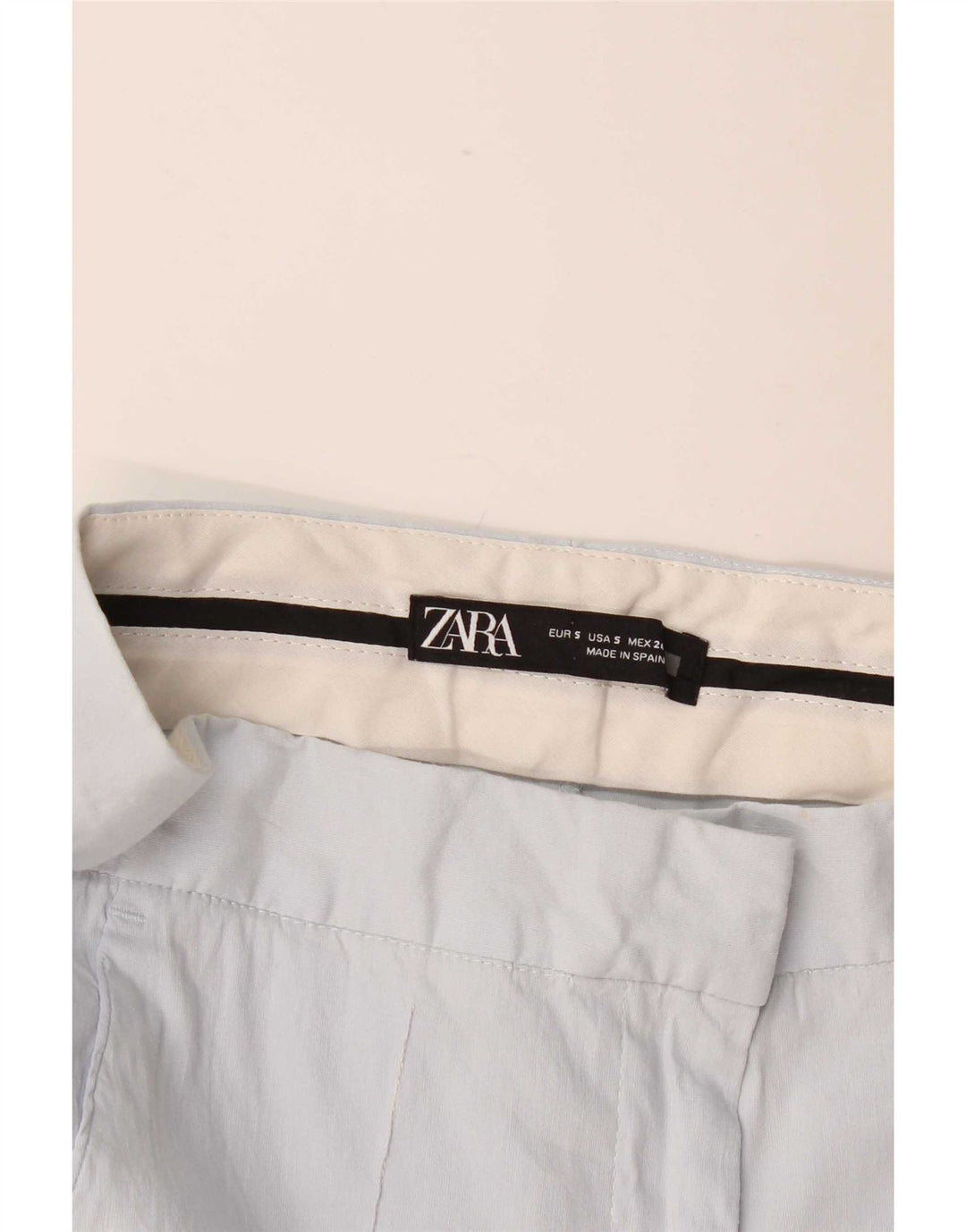 Pantaloni Capri dama Zara Mici L26 L17 Albastru