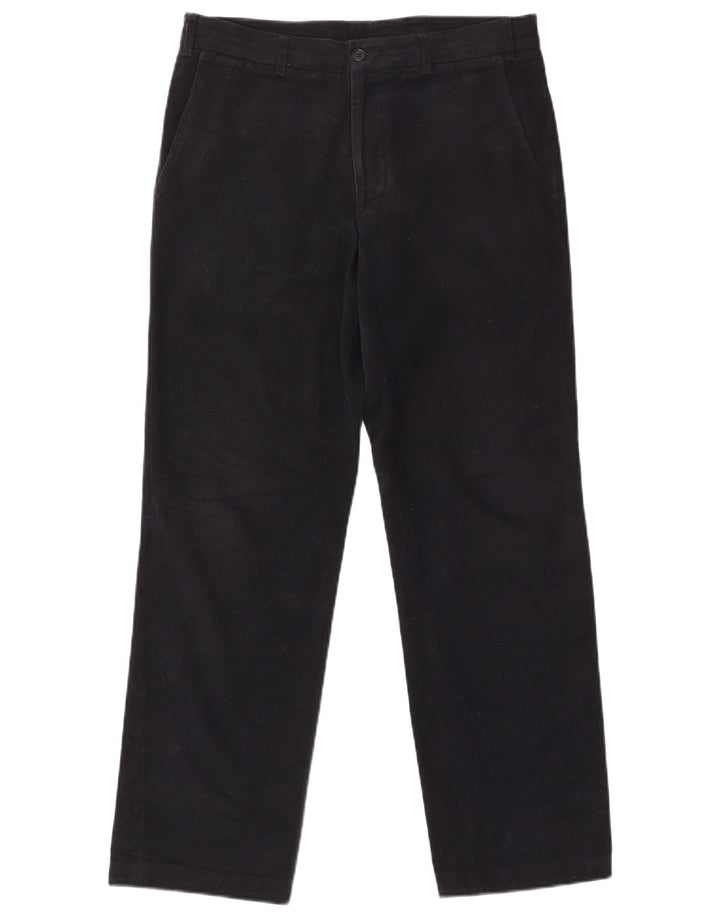 PAUL & SHARK Pantaloni chino pentru iahting pentru bărbați IT 48 Medium W32 L30 Negru