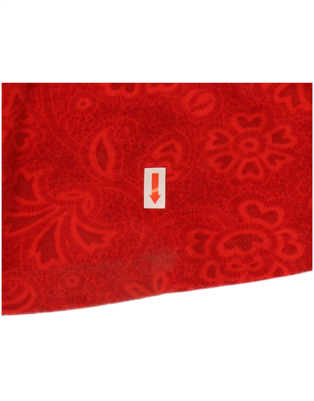 DESIGUAL Womens Graphic Sleeveless Maxi Dress UK 18 XL Red Floral Cotton