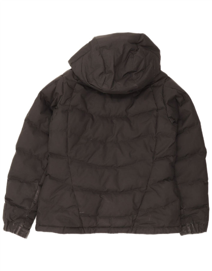 Jachetă căptușită cu glugă The North Face pentru femei UK 14 Poliester mediu negru