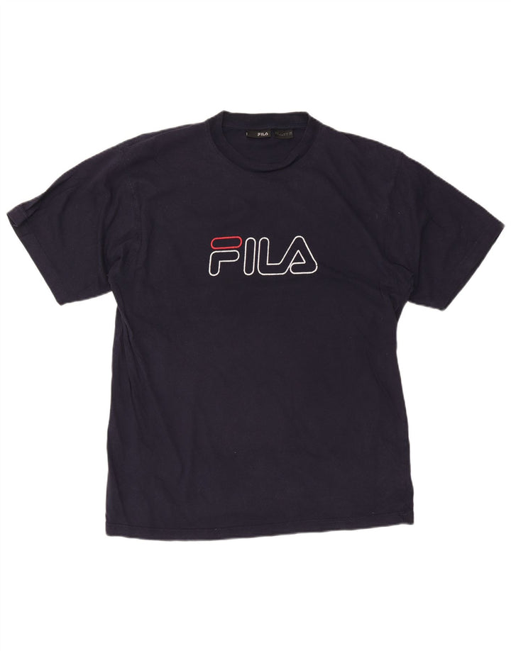 Tricou grafic Fila pentru bărbați Top mare bleumarin