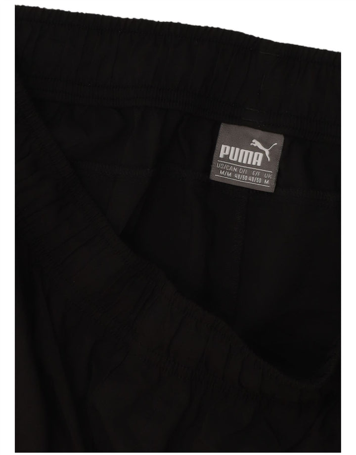 Pantaloni scurți sport Puma pentru bărbați, poliester mediu negru