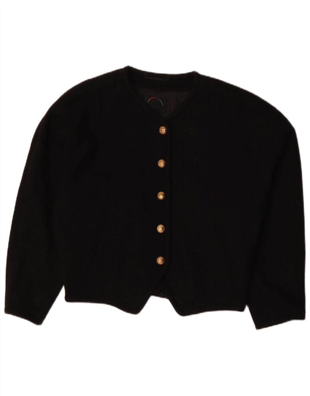 Jachetă pentru femei BOGNER Crop 5 Button Blazer UK 18 XL Negru