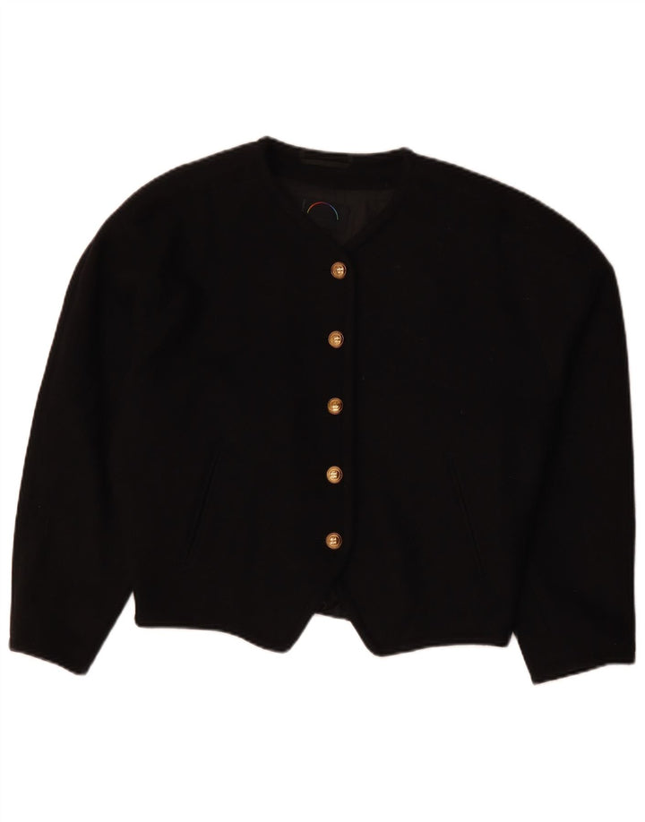 Jachetă pentru femei BOGNER Crop 5 Button Blazer UK 18 XL Negru