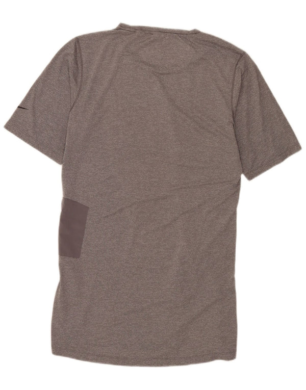 Tricou Nike Dri Fit pentru bărbați Top Medium Gri Poliester