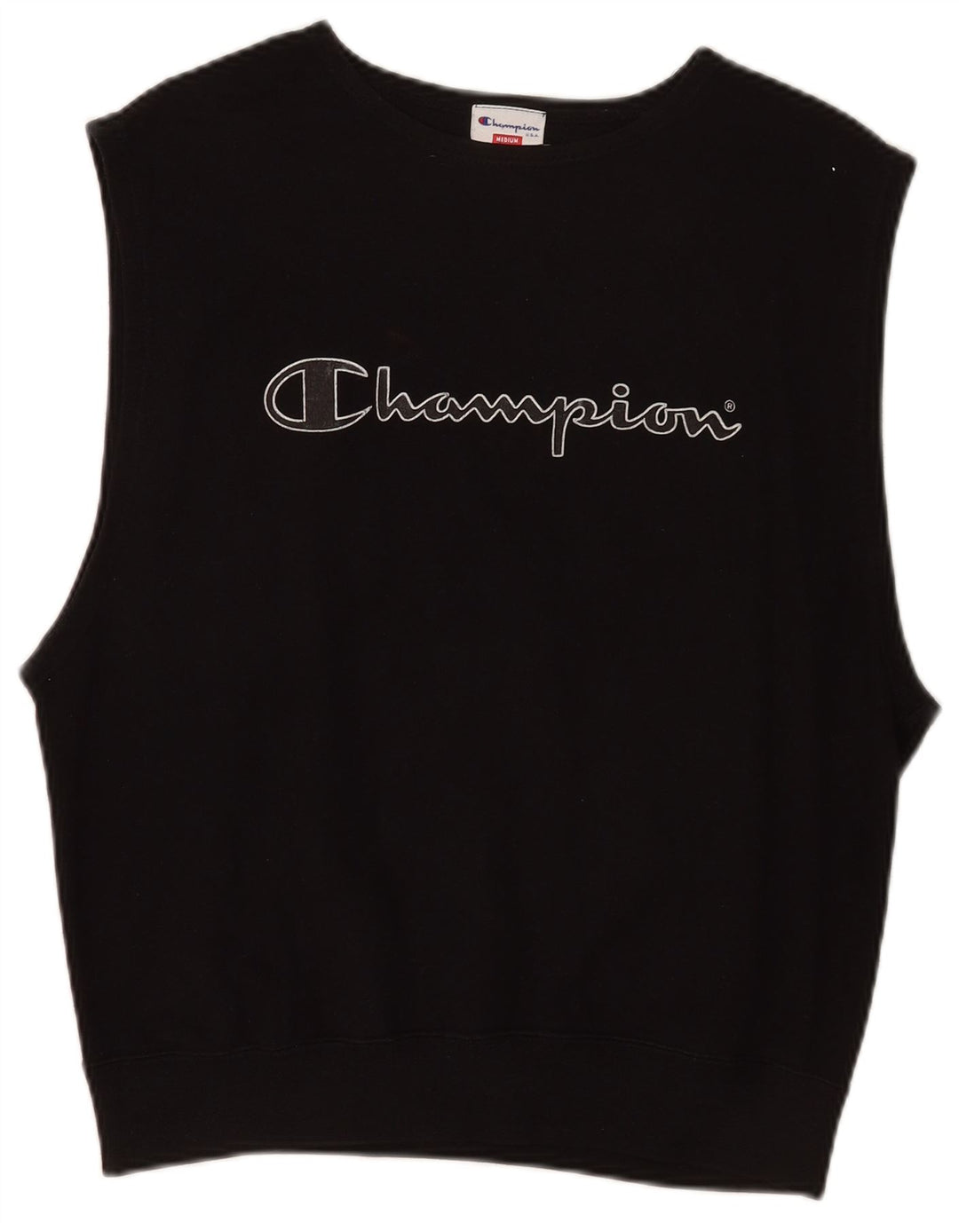 Pulover fără mâneci cu grafic pentru femei Champion UK 14 Medium Black