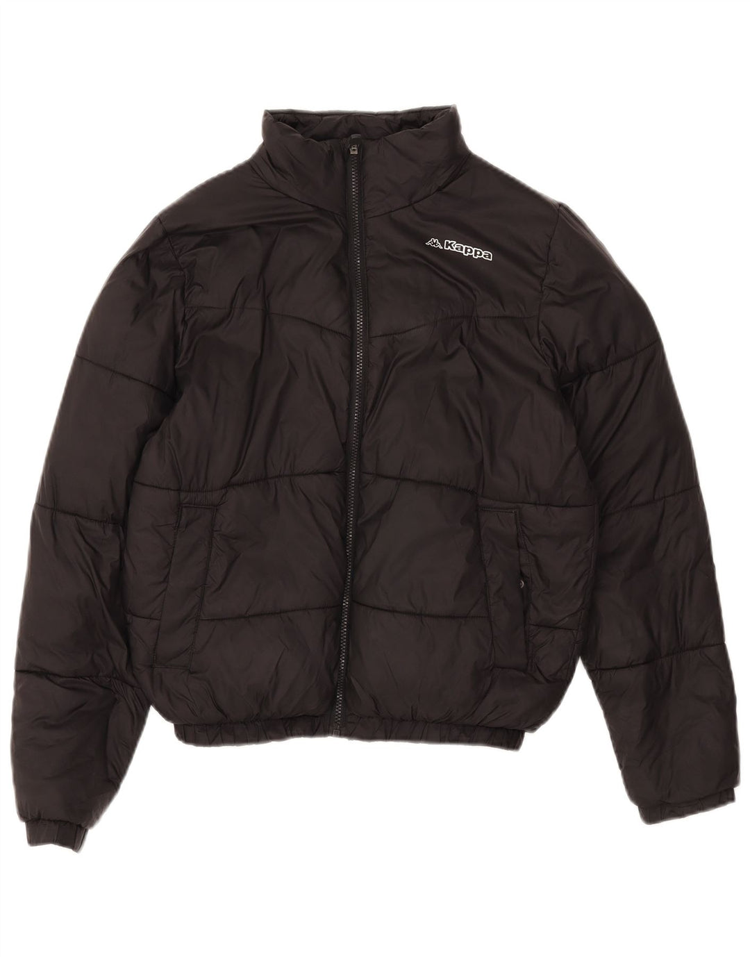 Jachetă căptușită pentru femei KAPPA UK 14 Medium Black