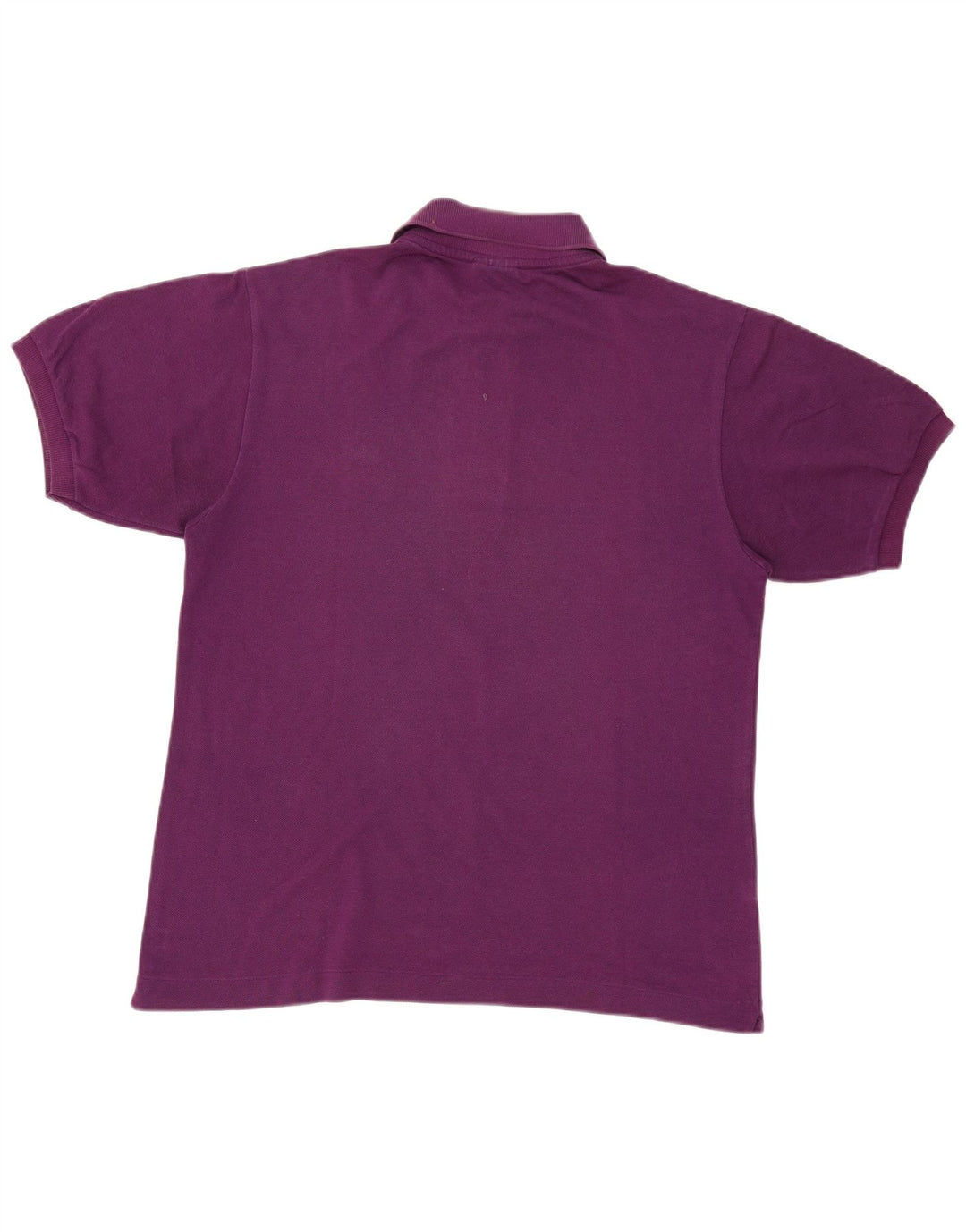 Tricou polo Lacoste pentru bărbați mărimea 4 bumbac violet mediu