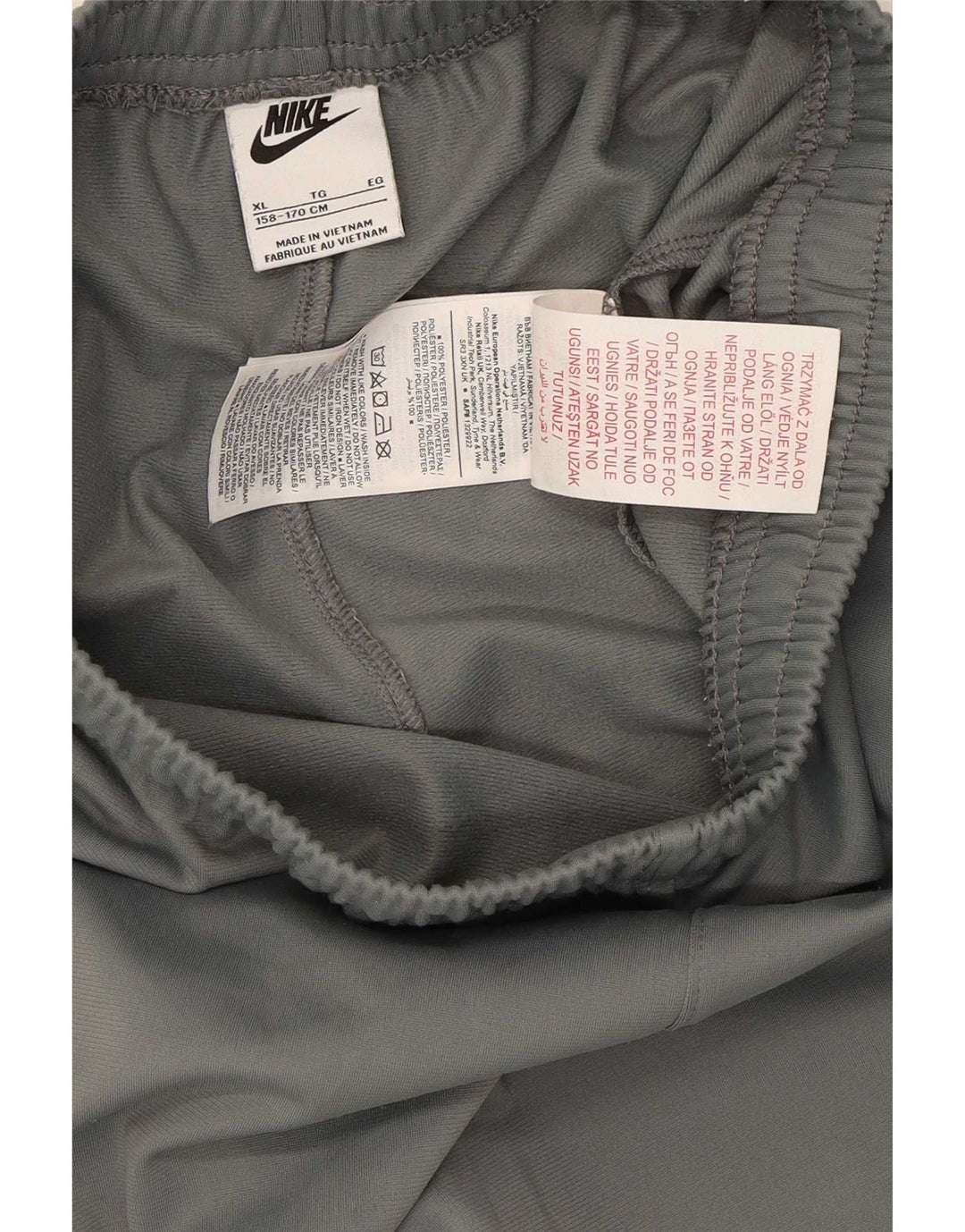 Pantaloni de trening Nike baieti Joggeri 13-14 ani poliester gri