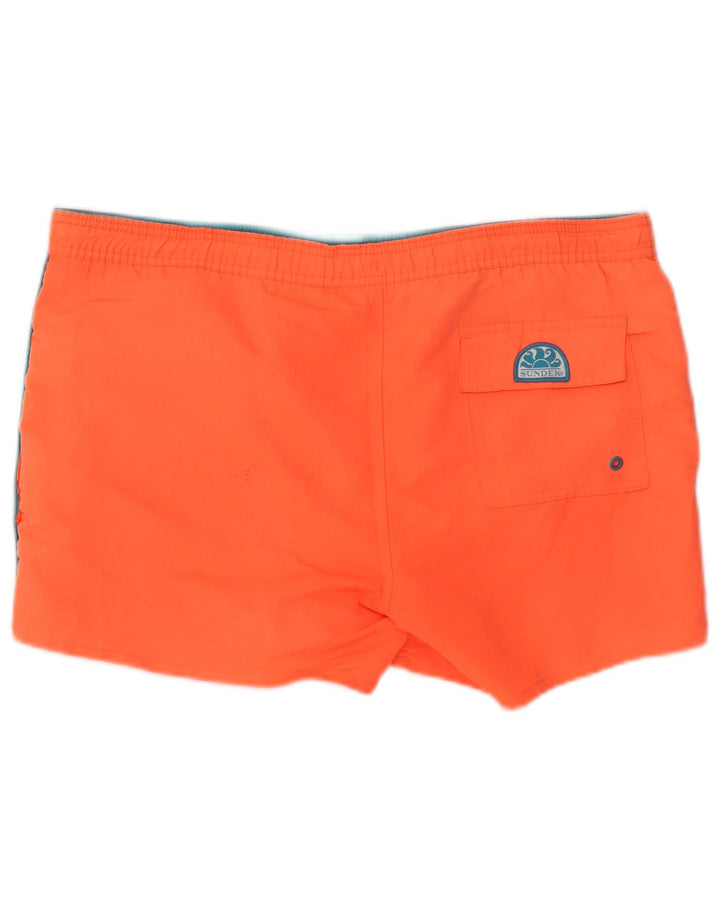Sundek pantaloni scurți de înot pentru bărbați XL poliester portocaliu