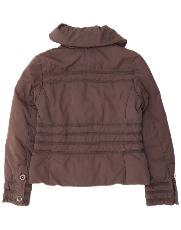 Jachetă căptușită Canadiens pentru femei UK 14 Medium Gri Poliester