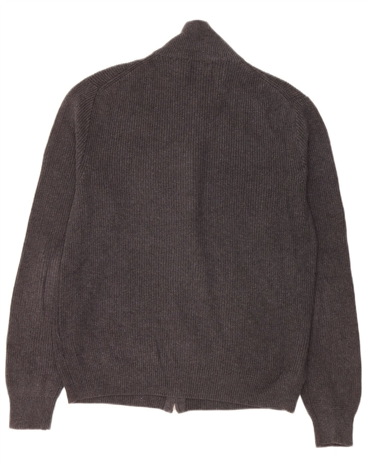 Pulover cardigan Polo Ralph Lauren pentru bărbați, gri mediu