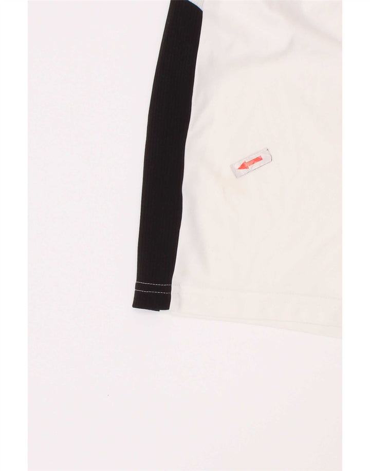 Pantaloni scurți sport Puma pentru băieți 7-8 ani, alb, poliester color bloc