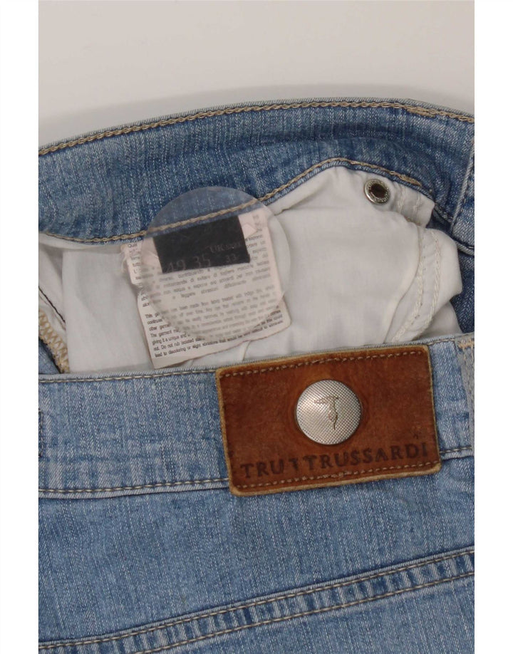 Blugi trussardi pentru femei W33 L25 albastru