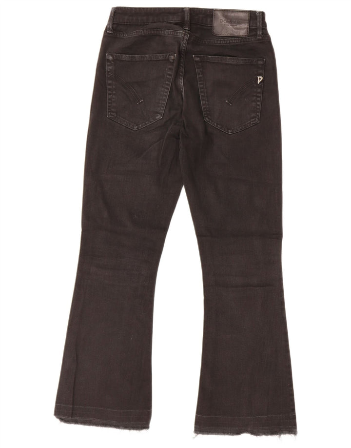 Blugi Dondup Bootcut pentru femei W26 L26 bumbac negru