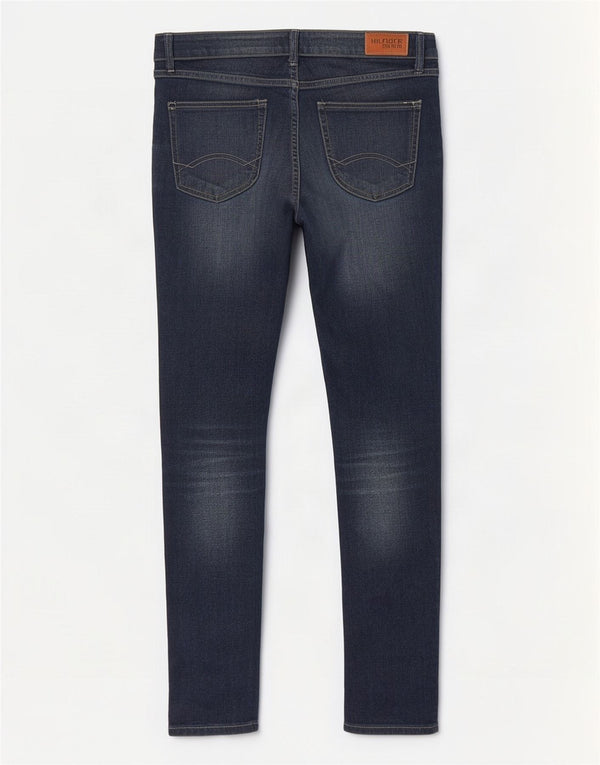 Blugi skinny pentru femei Tommy Hilfiger W32 L30 bumbac bleumarin