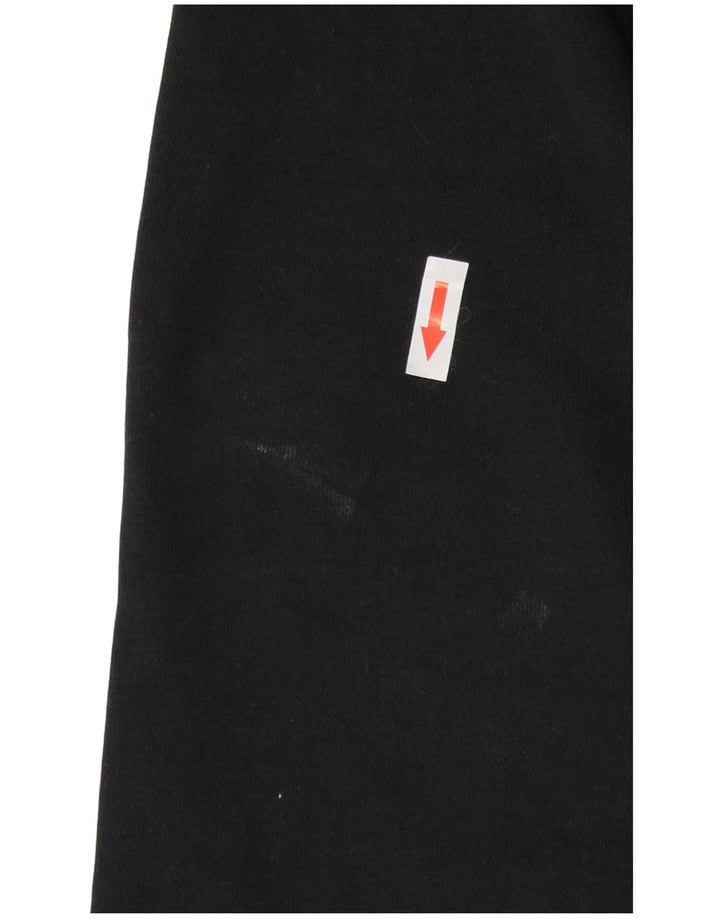 Pulover oversized crop Nike pentru femei UK 12 Medium Negru