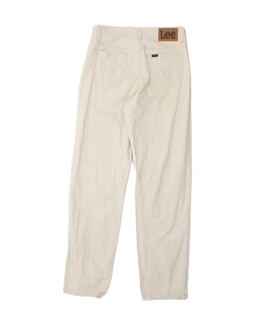 LEE Mens Straight Casual Trousers W31 L34 Grey Cotton Vintage Lee and Second-Hand Lee from Messina Hembry 