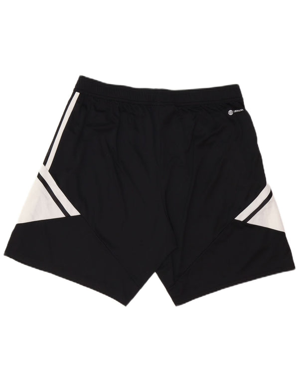 Pantaloni scurți ADIDAS Aeroready Sport XL, negru, poliester color bloc