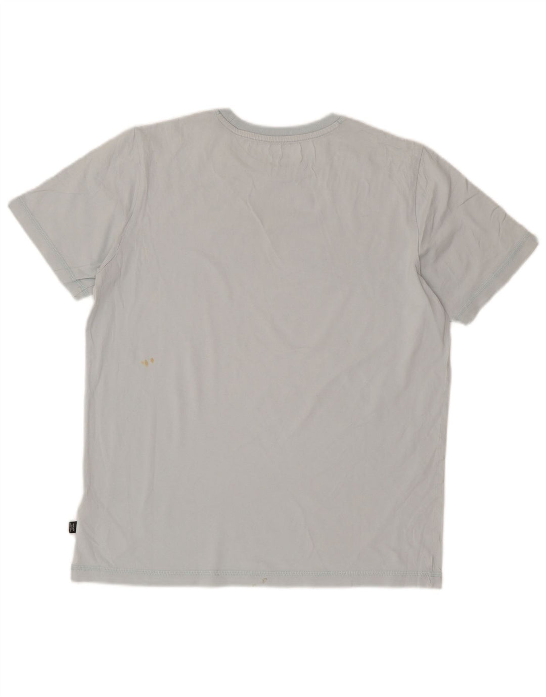 Tricou cu grafică Puma pentru bărbați Top din bumbac albastru mediu