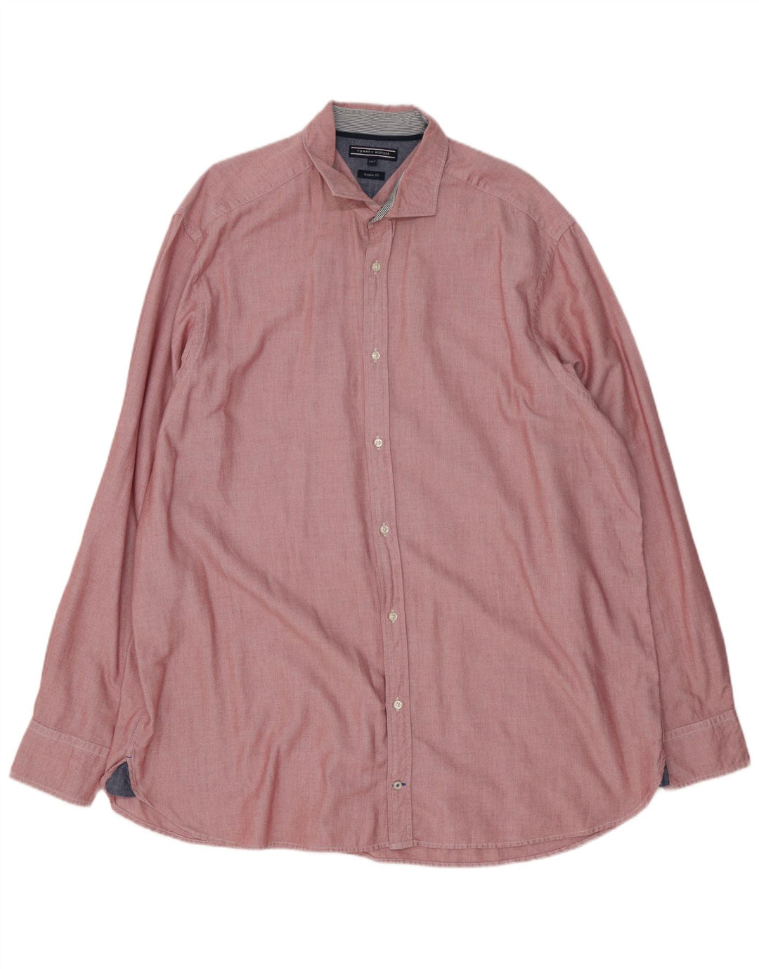 Cămașă pentru bărbați Tommy Hilfiger Tall Regular Fit 3XL, bumbac roșu