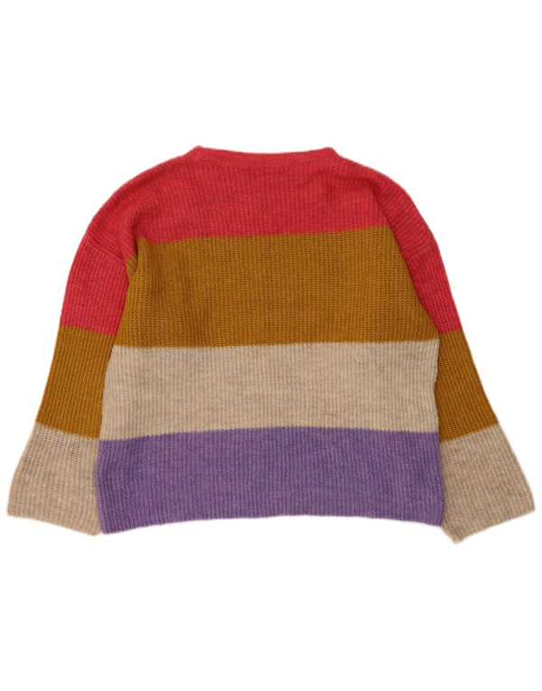 Pulover pentru femei Marks & Spencer cu decolteu cu barca UK 14 Medium Multicolor