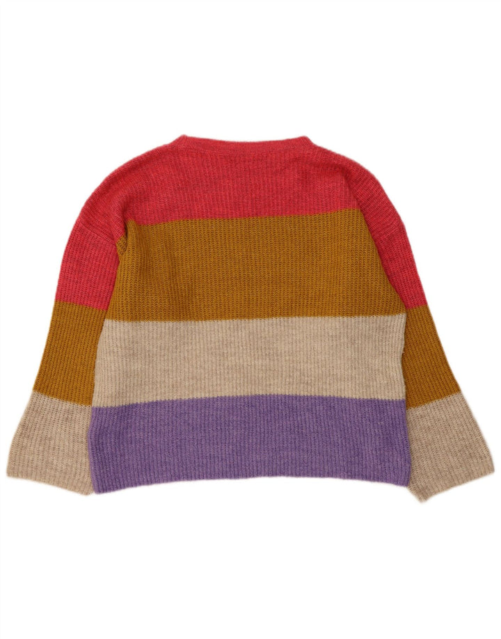 Pulover pentru femei Marks & Spencer cu decolteu cu barca UK 14 Medium Multicolor