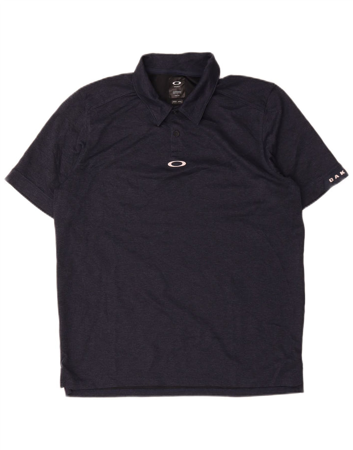 Cămașă polo Oakley pentru bărbați, cu formă regulată, mare bleumarin