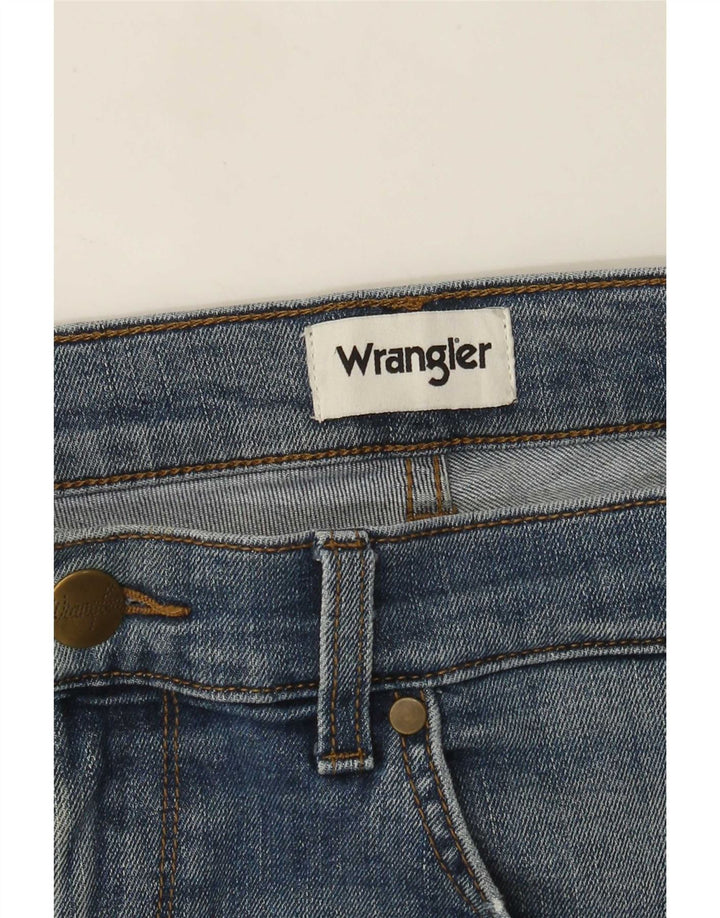 Blugi slim pentru bărbați Wrangler W34 L31 albastru