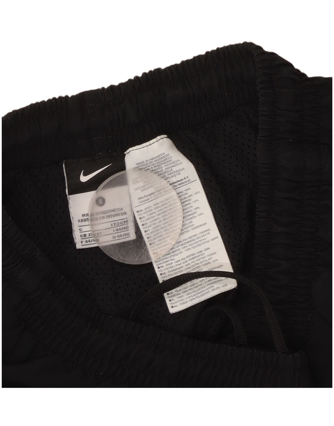 Pantaloni de trening pentru bărbați Nike Pantaloni de jogging Mici Poliester negru