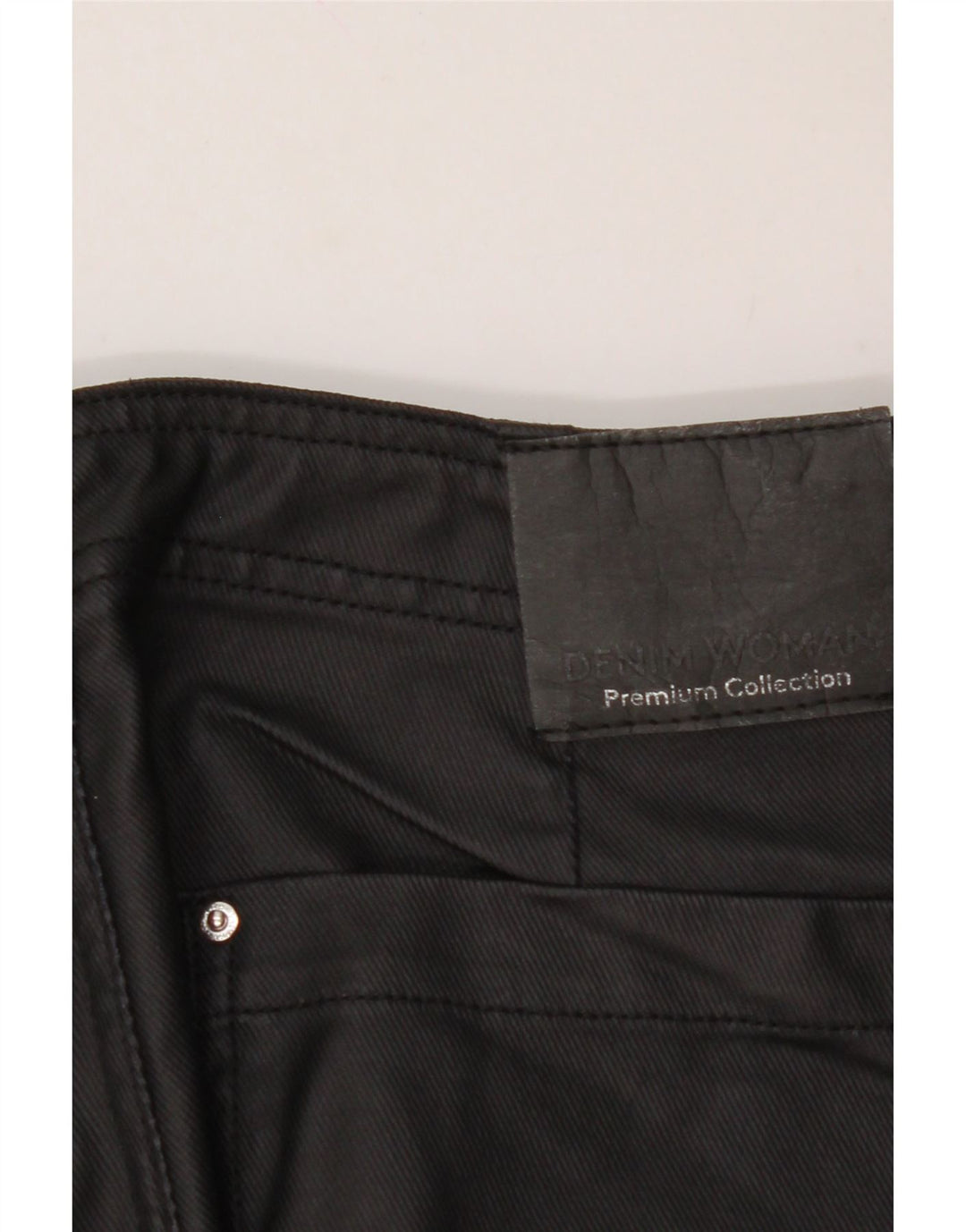 DENIM & CO Womens Straight Cargo Trousers W32 L29 Black Cotton Vintage Denim & Co and Second-Hand Denim & Co from Messina Hembry 